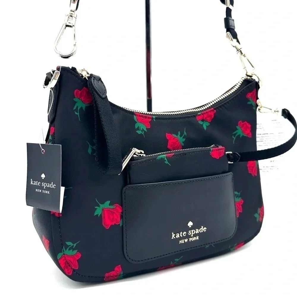 Kate Spade ChelseaRoss Toss Print Crossbody Bag & Coin Purse (NWT) - Picture 3 of 13